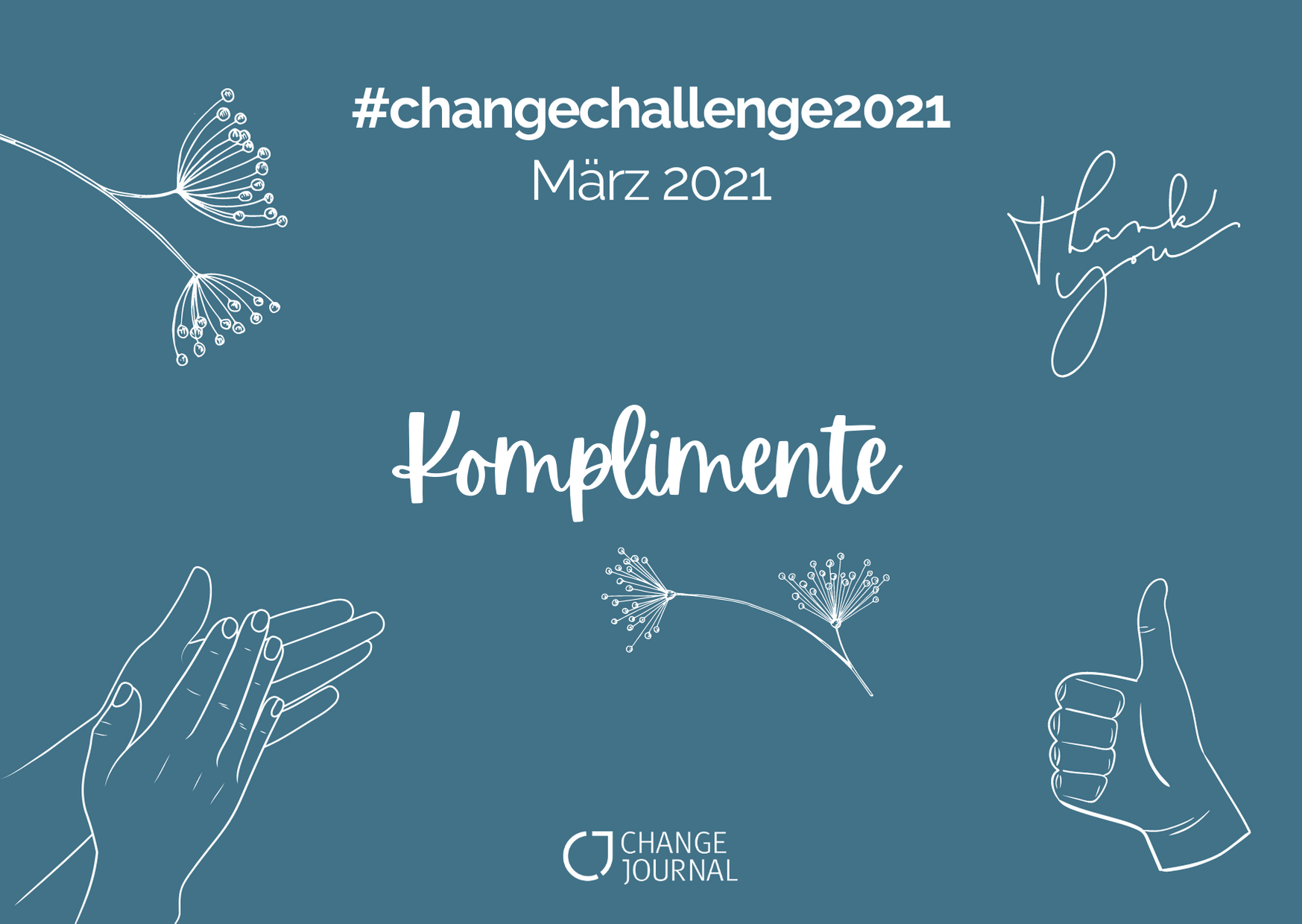 #changechallenge2021 im März