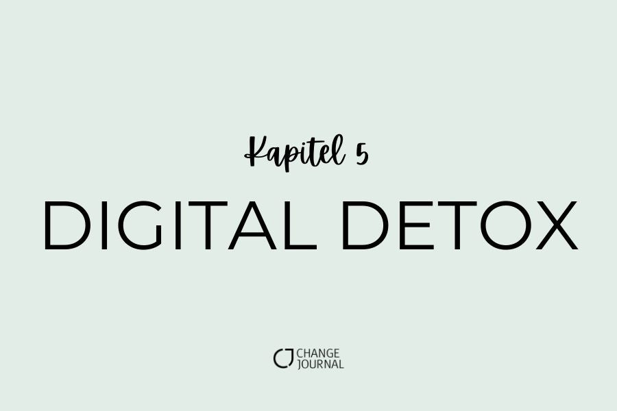 Digital Detox Kapitel 5 Change Journal