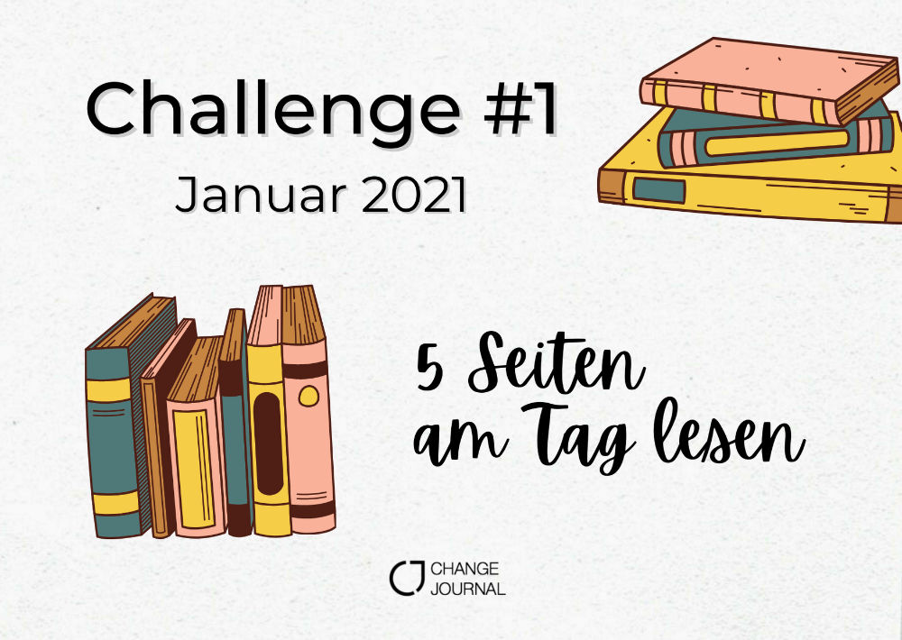 Lesen Challenge Januar 2021 Change Journal