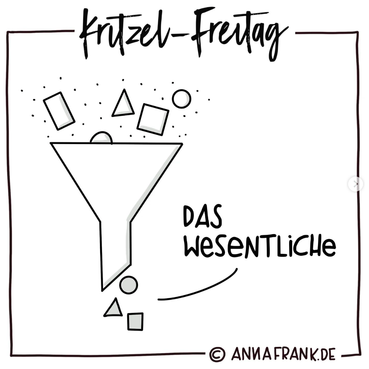 Anna Frank von Sketchnote Journal nimmt dich mit auf den Kritzel-Freitag
